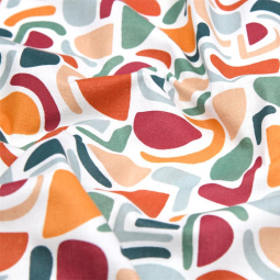 Tissu coton - Mathis multicolore