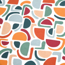 Tissu coton - Mathis multicolore