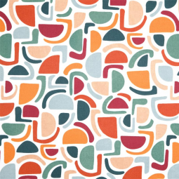 Tissu coton - Mathis multicolore