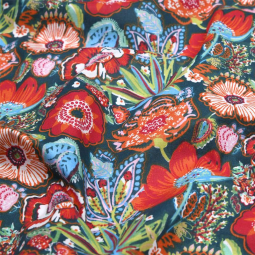 Tissu coton - Mariana multicolore