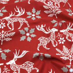 Tissu cretonne - Brame