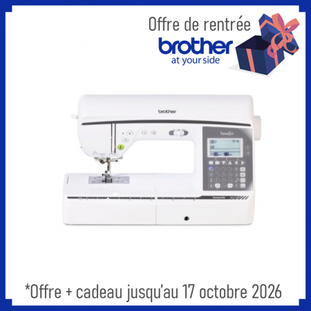 Machine à coudre Brother Innovis 1150 Inventio + cadeau