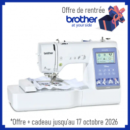 Machine à coudre et à broder Brother Innovis M380D + cadeau