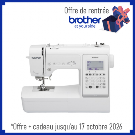 Machine à coudre Brother Innovis A150 + cadeau