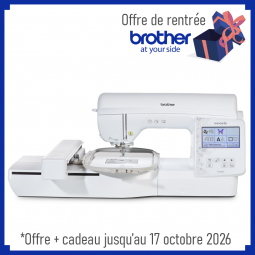 Machine à broder Brother Innovis NV880 E + cadeau