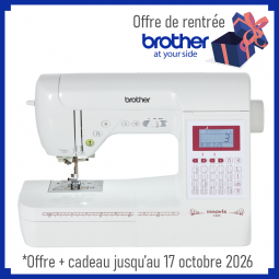 Machine à coudre Brother Innovis F400 + cadeau