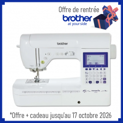 Machine à coudre Brother Innovis F420 + cadeau