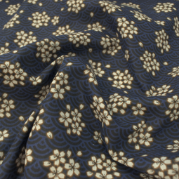 Tissu cretonne - Washi