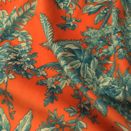 Tissu velours - Samarcande
