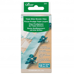 Pinces prodige triple largeur Clover x 12