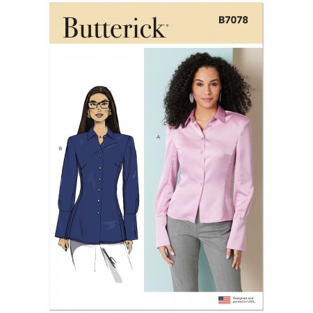 Patron Butterick 7078 - Chemise et tunique