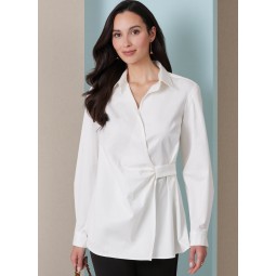 Patron Butterick 7079 - Chemise cache-cœur