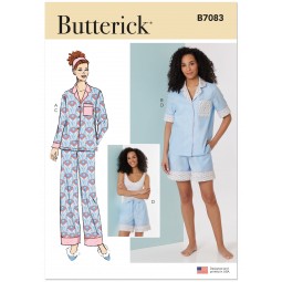 Patron Butterick 7083 - Pyjama