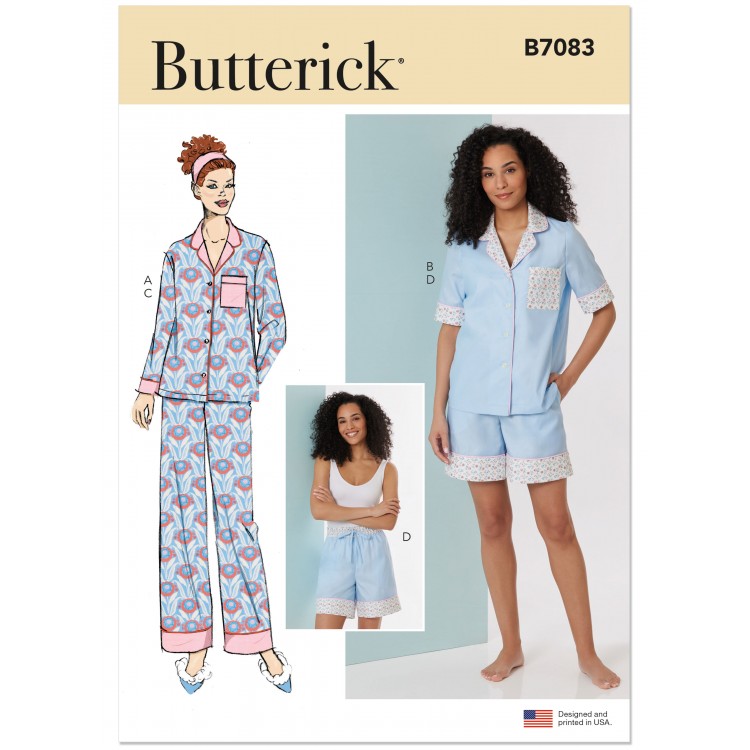 Patron Butterick 7083 - Pyjama