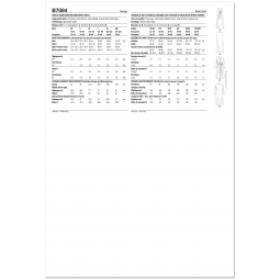 Patron Butterick 7084 - Chemise de nuit et robe de chambre