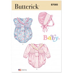 Patron Butterick 7085 - Grenouillère