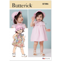 Patron Butterick 7086 - Robe sans manche