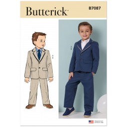 Patron Butterick 7087 - Costume enfant