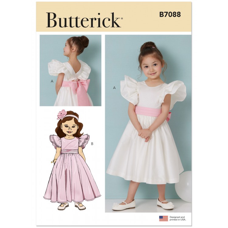 Patron Butterick 7088 - Robe de cérémonie