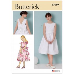 Patron Butterick 7089 - Robe de cérémonie