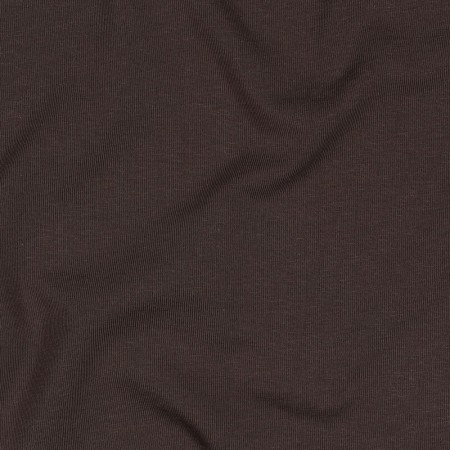 Tissu jersey biologique - Dark brown