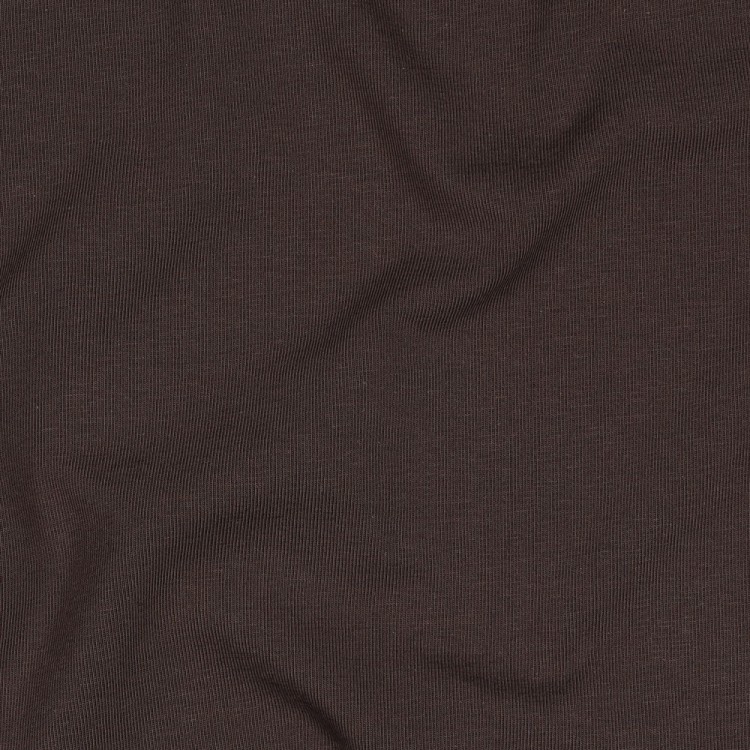 Tissu jersey biologique - Dark brown