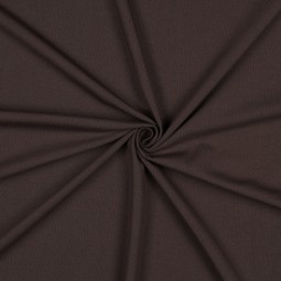 Tissu jersey biologique - Dark brown