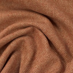 Tissu tailleur - Chevron marron