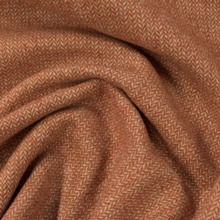 Tissu tailleur - Chevron marron