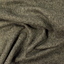 Tissu tailleur - Chevron brun
