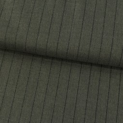 Tissu polyester viscose - Rayures paillettes