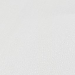 Toile de lin à broder 22/23 fils - Blanc optique