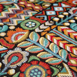 Tissu jacquard - Mojo multicolore
