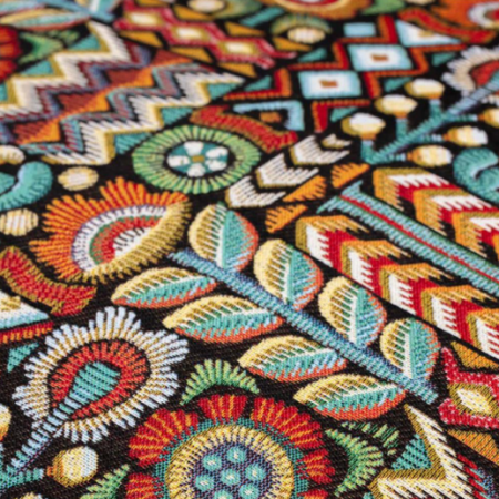Tissu jacquard - Mojo multicolore