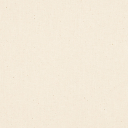 Tissu cretonne uni - Ecru