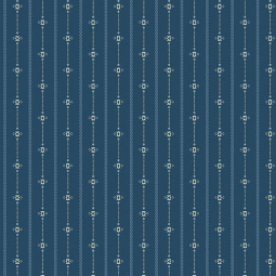Tissu Laundry Basket Quilts - Special delivery Homespun deep lake