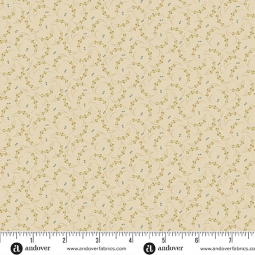 Tissu Jo Morton - Trunk treasures - Seedlings cream