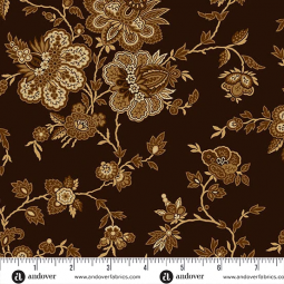 Tissu Jo Morton - Trunk treasures - Regency ebony