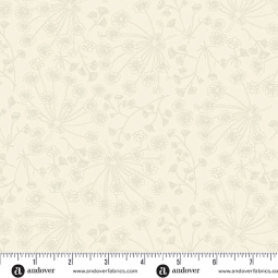 Tissu Gudrun Erla of GE design - Nordic summer - Angelica buttermilk