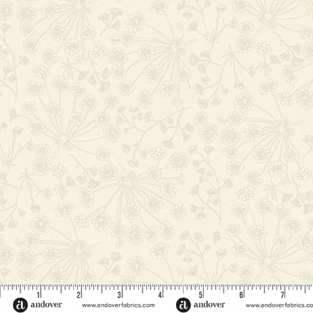 Tissu Gudrun Erla of GE design - Nordic summer - Angelica buttermilk