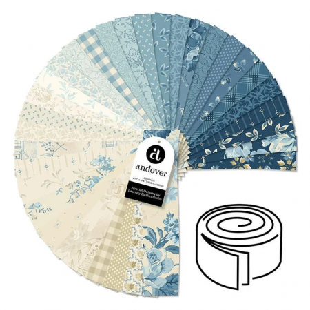 Jelly roll - Special delivery by laundry basket quilts