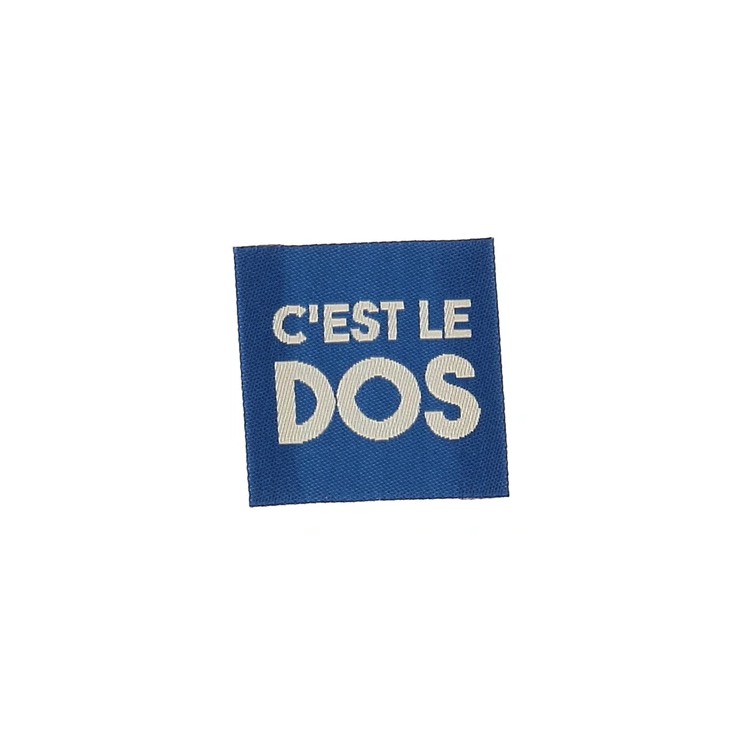 Étiquettes fantaisies Bohin - C'est le dos