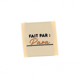 Étiquettes fantaisies Bohin - Fait par papa
