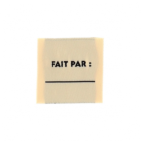Étiquettes fantaisies Bohin - Fait par :