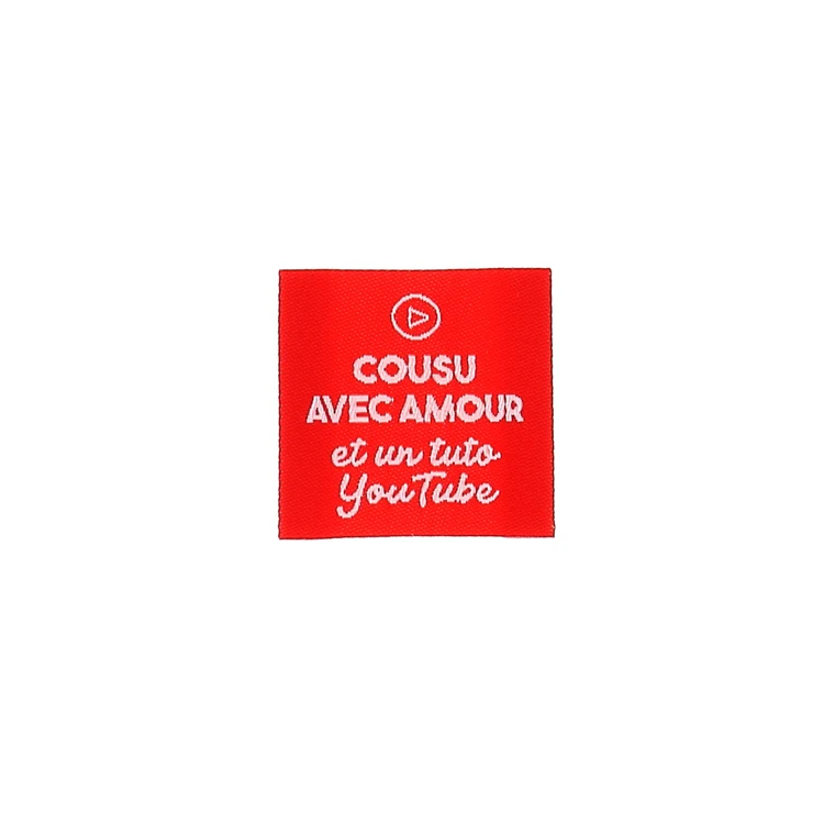 Étiquettes fantaisies Bohin - Cousu avec amour et un tuto Youtube