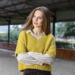 Kit de tricot - Pull manches courtes - Merino aran