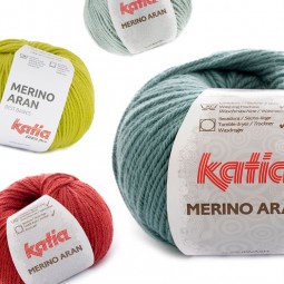 Kit de tricot - Pull col V - Merino aran