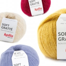 soft gratté de katia yarns