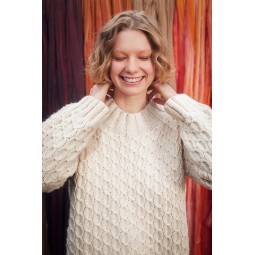 Kit de tricot - Pull top down Nancy - Naturalis