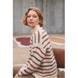 Kit de tricot - Pull top down Neel - Naturalis